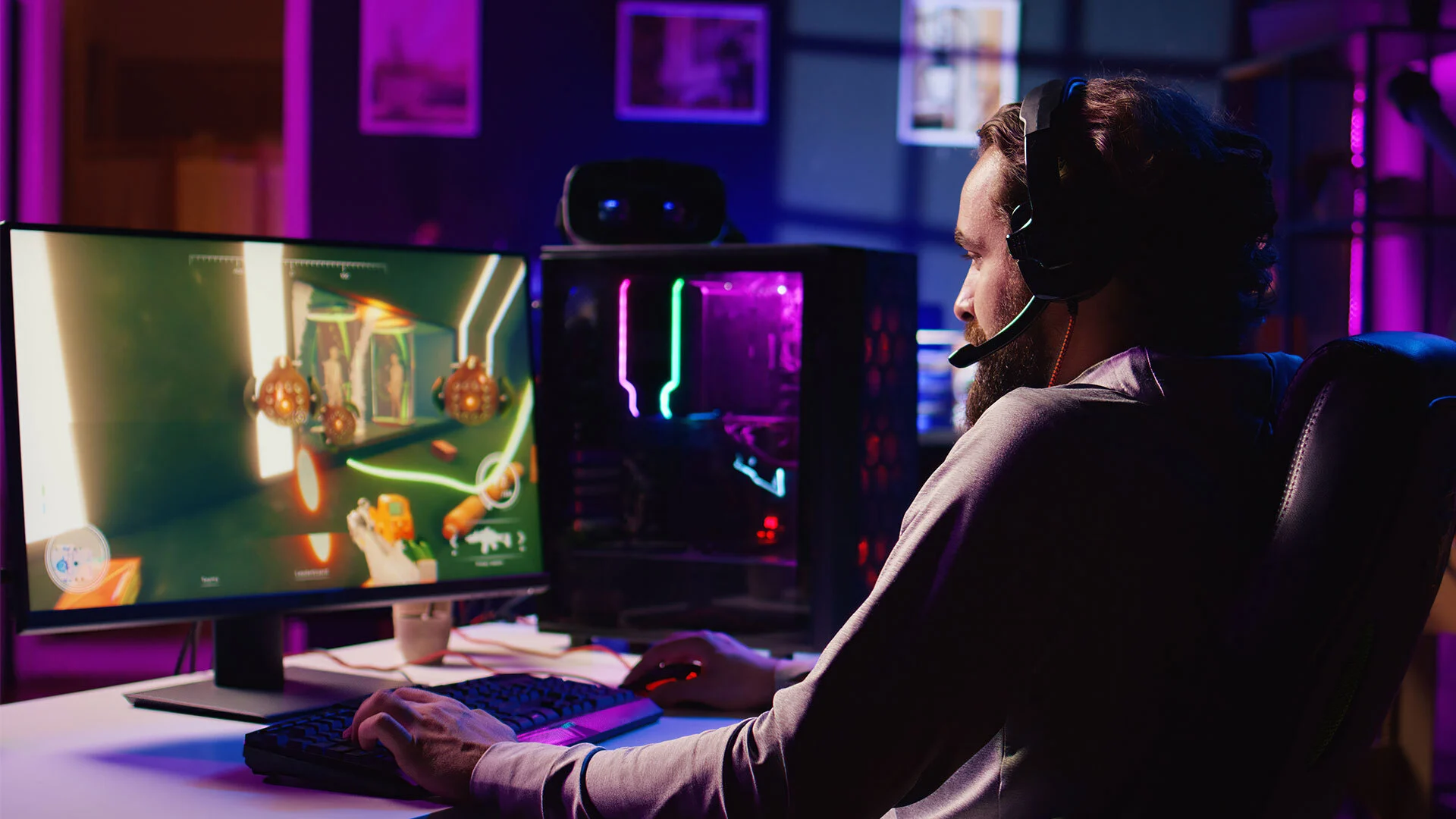 Gaming coaching session