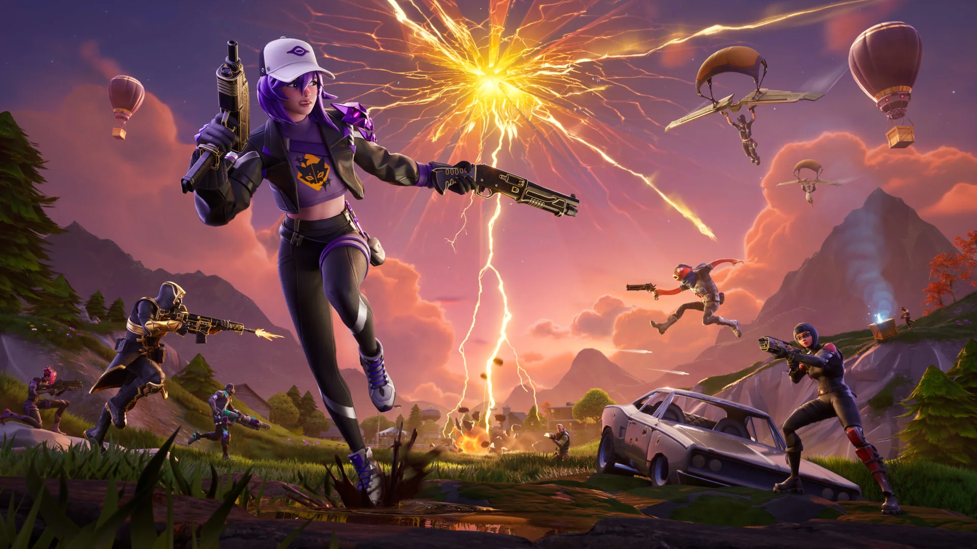 Fortnite gameplay